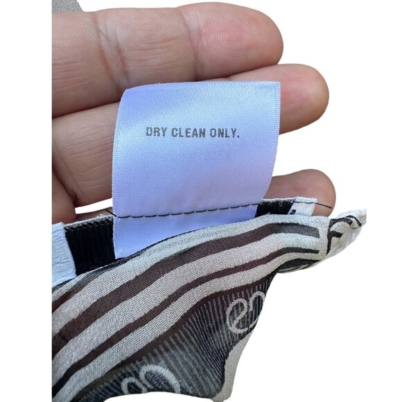 St. John 45th Anniversary Devotion Scarf - Gray & Black - Picture 5 of 5